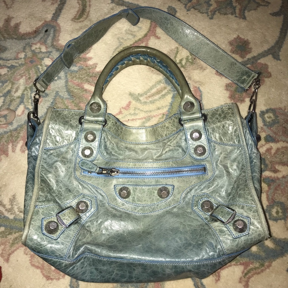 Authentic Balenciaga Classic Leather City Bag